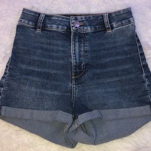 super high waisted shorts